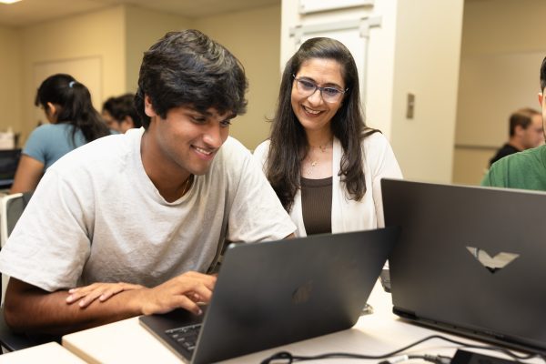 Professor helps student