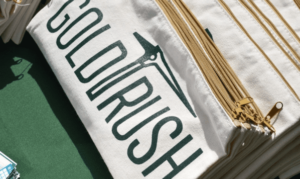 Gold Rush branded pencil holder