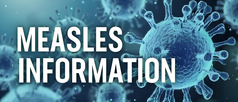 Measles information from UNC Charlotte