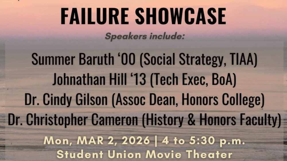 Failure showcase graphic