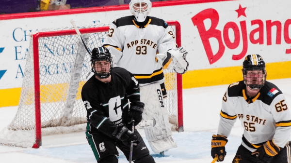 Club ice hockey at Bojangles Coliseum
