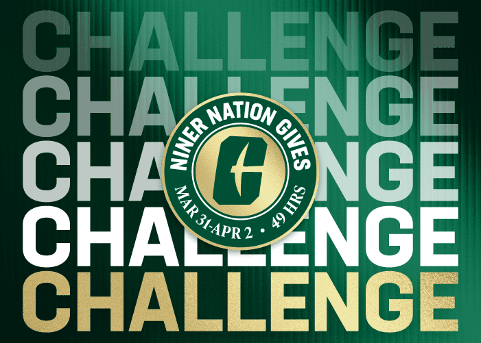 Niner Nation Gives Challenge Graphic