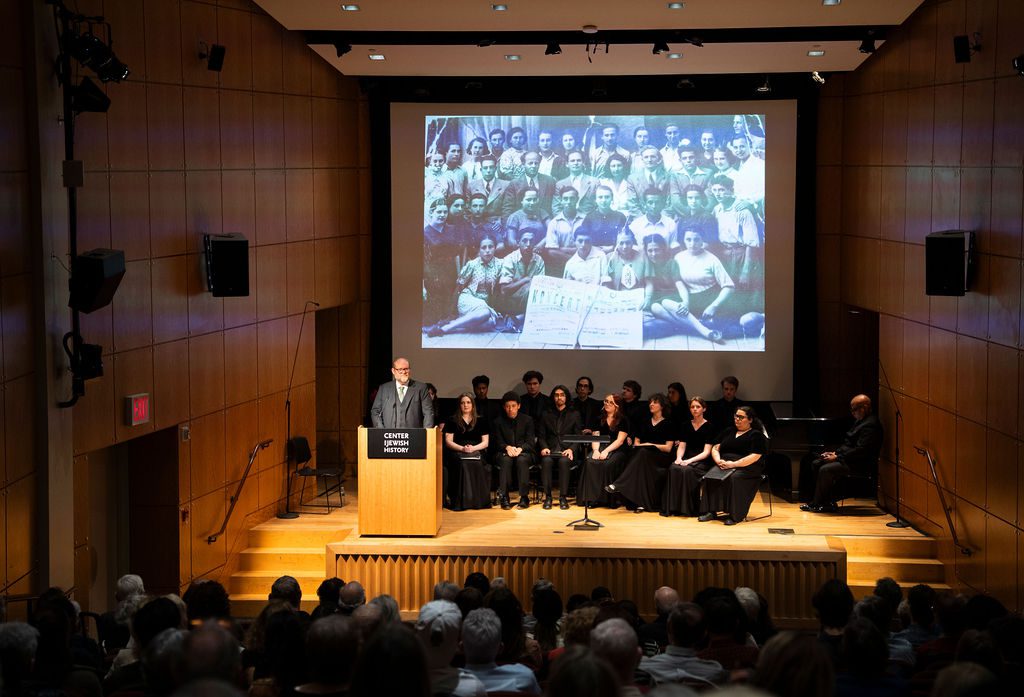 Students performing at the UNC Charlotte Jewish Center Performance