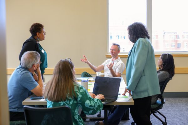 UNC Charlotte staff at the student success summit.
