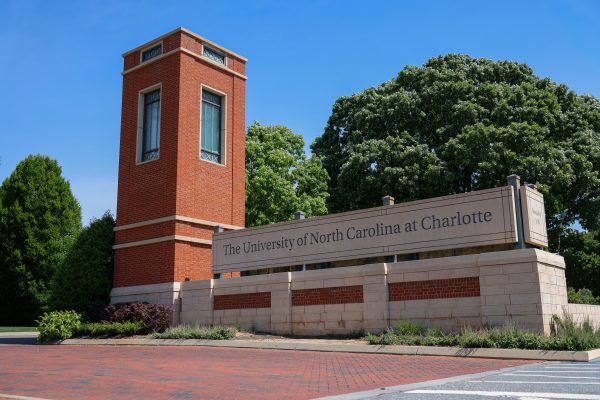 Photo of entrance to UNC Charlotte
