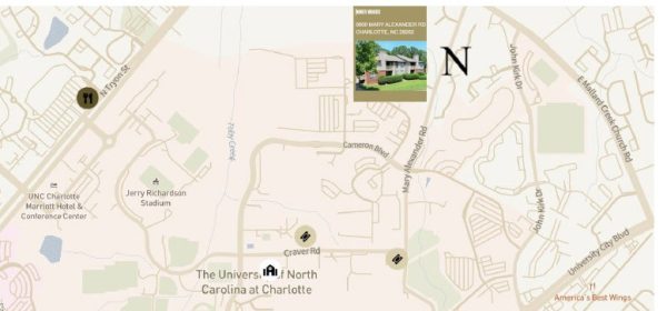 Graduate Student Housing on map