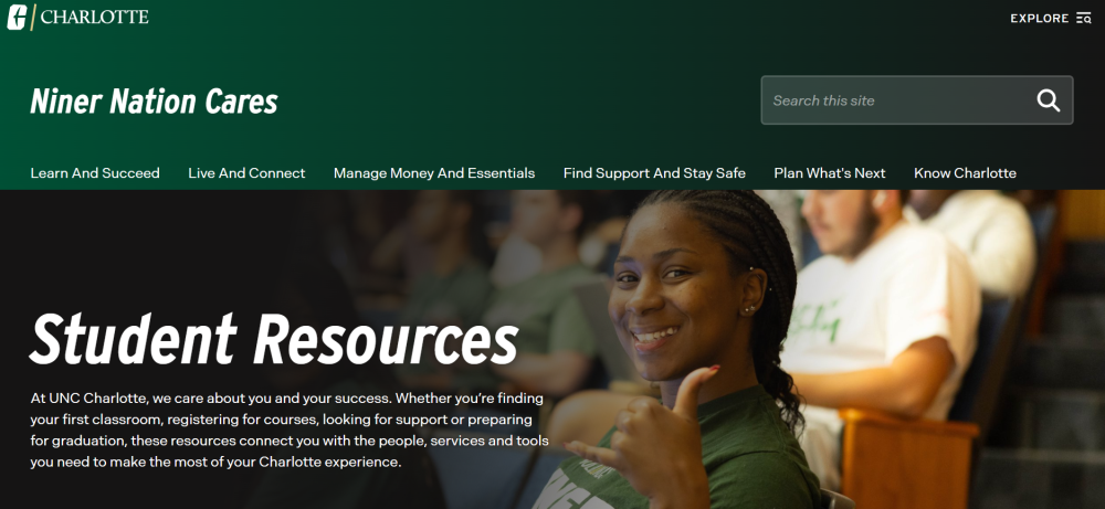 student resource hub