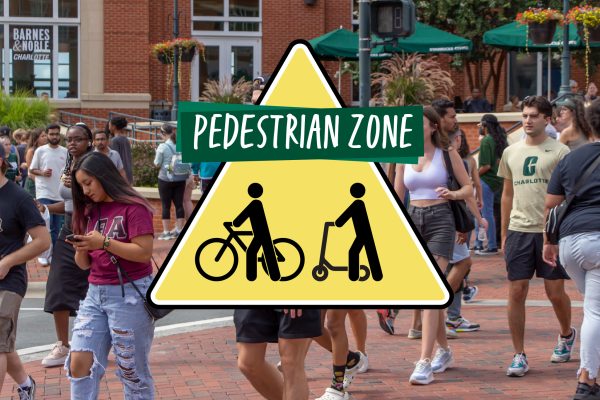Pedestrian zone graphic