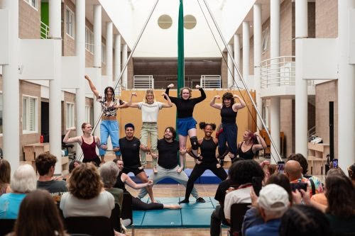 unc charlotte circus arts program